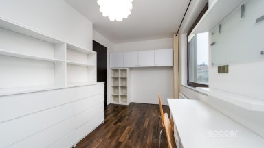 Pronájem bytu 3+kk/B/G/S, 86,14 m2, ul. Služská, Praha 8 - Kobylisy.