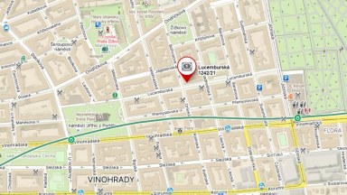 Prodej komerčního prostoru 53,2 m2 (vchod z ulice + výloha) v ulici Lucemburská