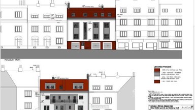 Prodej rodinného domu 6 + 1/dvě garáže, zahrada v Praze 10 - Strašnice, ulice Průběžná.