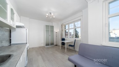 Pronájem krásného bytu 1+KK, 27 m2, Praha 4 - Podolí, Pravá