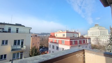 Pronájem hezkého bytu 2+1/B, 50 m2,  Praha 4 - Podolí, ulice Pravá.