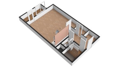 Pronájem krásného bytu 1+kk/B/S, 36 m2, Praha 7 - Holešovice, Tusarova
