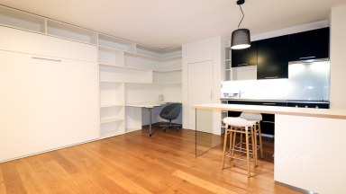 Pronájem krásného bytu 1+kk/B/S, 36 m2, Praha 7 - Holešovice, Tusarova