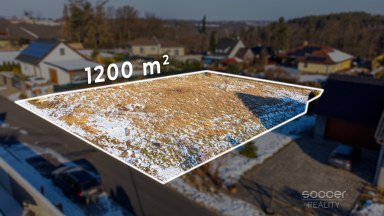 Prodej stavebního pozemku 1200 m² v obci Písková Lhota okres Mladá Boleslav.
