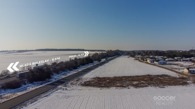 Prodej stavebního pozemku 1200 m² v obci Písková Lhota okres Mladá Boleslav.
