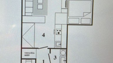 Pronájem bytu 1+kk/S, 32 m2, Praha 4 - Krč, ul. Obětí 6. května.