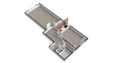 Pronájem hezkého bytu 1+1/B, 58 m2, Praha 8 - Kobylisy, ul. Čimická.