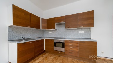 Prodej bytu 2+kk, 59 m2, ulice Hradecká, Praha 3 - Vinohrady. 