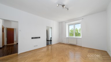 Prodej bytu 2+1/S, 52 m², ul. Bělocerkevská, Praha 10 - Vršovice.