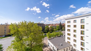 Prodej bytu 2+1/S, 52 m², ul. Bělocerkevská, Praha 10 - Vršovice.