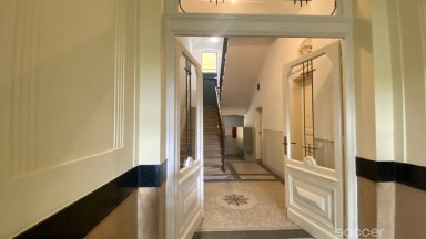 Zcela nový byt krásným výhledem v Korunní ulici, Vinohrady.