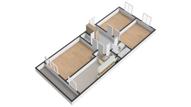 Pronájem bytu 3+1/L/S, 72 m2, Praha 10 - Horní Měcholupy, Milánská