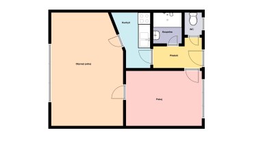 Prodej bytu 2+kk/S, 42 m2, Praha 4 - Krč, U Nových domů I.