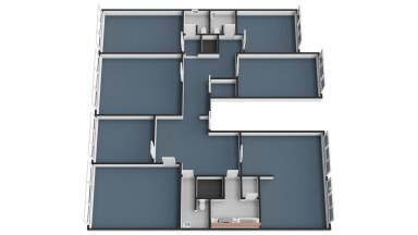 Pronájem nebytových prostor o výměře 204 m2 v ulici Lihovarská, Praha 9 - Libeň.