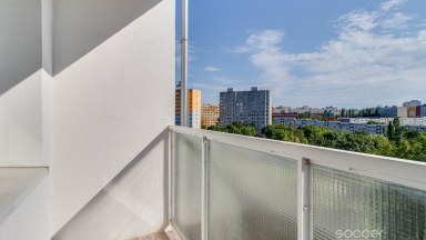 Pronájem bytu 2+1 s lodžií, celkem 60,11 m², Cíglerova 1091/34, Praha 14 – Černý Most