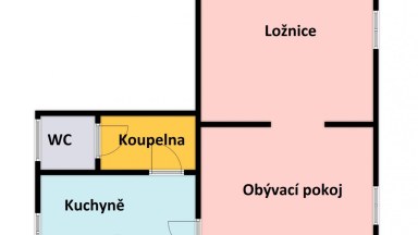 Prodej domu 2+1/zahrada/půda/sklep, 72 m2, ul. Alšova, Jirny, Praha – východ.