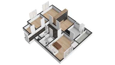 Pronájem bytu 3+1/L/S, 72 m2, Praha 4 - Háje, ul. Anežky Malé