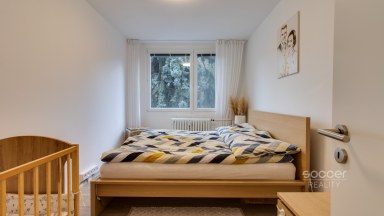 Pronájem bytu 2+kk, 43 m2, ulice Hrubého, Praha 8 - Kobylisy. 