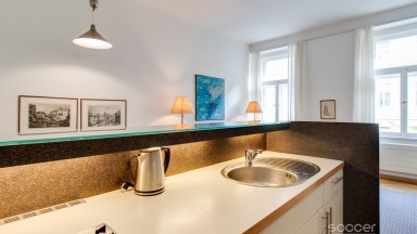 Pronájem bytu 2+kk (52,39 m²), Praha 2 – Vinohrady, ulice Moravská