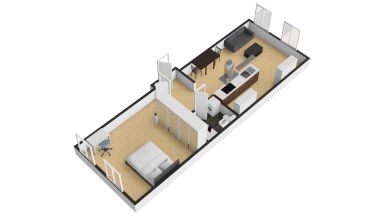 Pronájem bytu 2+kk (52,39 m²), Praha 2 – Vinohrady, ulice Moravská