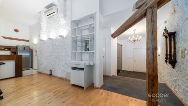 Pronájem kbytu 4+kk, 170 m2, Praha 7 - Holešovice, ul. Dukelských hrdinů.