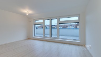 Pronájem bytu 2+kk s velkou lodžií – Projekt ZLATÝ KOPEC, Praha – Přezletice.