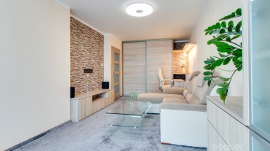 Pronájem bytu 2+1 s lodžií, celkem 60,11 m², Cíglerova, Praha 14 – Černý Most