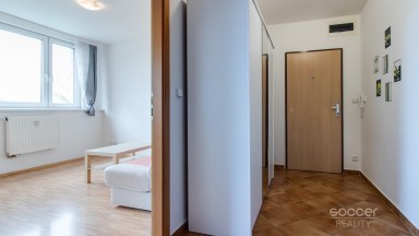 Pronájem bytu 1+kk, 29 m², ul. Rohožnická, Praha 21 – Újezd nad Lesy