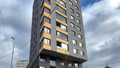 Pronájem garážového stání v novostavbě Rozhledna, Praha 4 - Krč, ulice Antala Staška.