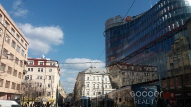 Pronájem bytu 2+kk, 45m2, Praha 5 - Smíchov, Grafická