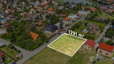Prodej stavebního pozemku o výměře 1291 m2, Praha – západ, Jesenice.