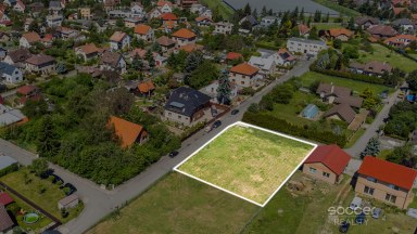 Prodej stavebního pozemku o výměře 1291 m2, Praha – západ, Jesenice.