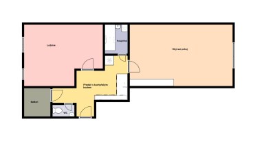 Pronájem bytu 2+kk/B/S, 61 m2, Praha 8 - Kobylisy, ul. Čimická.