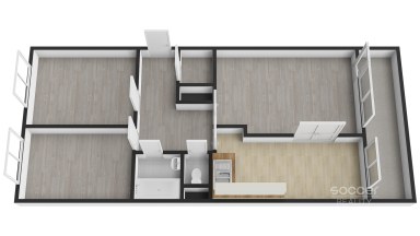 Prodej bytu 3+1/L/S, 70 m2, Praha 4 - Chodov, ul. Konstantinova.