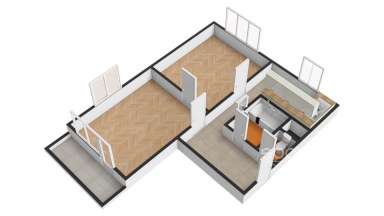 Pronájem bytu 2+1/B/S, 53 m2, Praha 3 - Žižkov, ul. Pod Lipami.