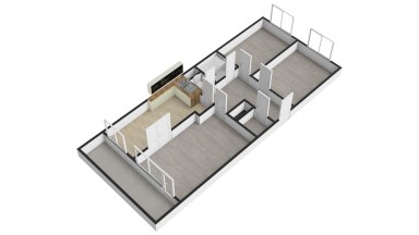 Pronájem bytu 3+1/L/S, 70 m2, Praha 4 - Háje, Konstantinova