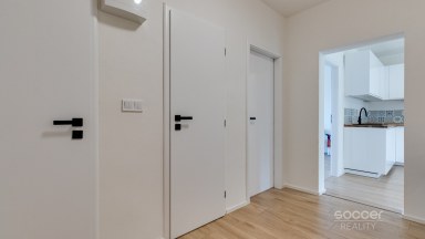 Pronájem bytu 3+kk/L/S, 56 m², Praha 6 – Vokovice, ul. Evropská