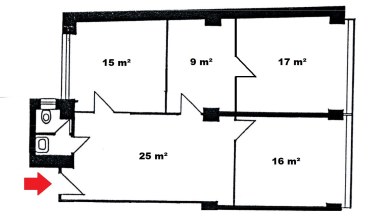 Pronájem reprezentativních kanceláří (85 m²)  - Václavské náměstí, Praha 1