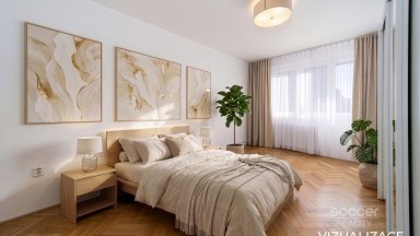 Příjemný a udržovaný byt s lodžií v atraktivní lokalitě Prahy 6. 