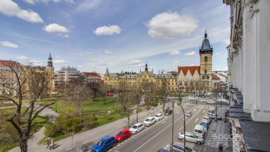 Pronájem bytu 3+kk, 70 m2, Praha 2 - Nové Město, Karlovo náměstí