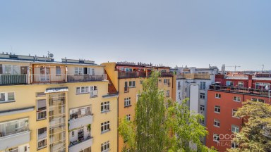 Pronájem bytu 1+kk + terasa (celkem 81,53 m2), Praha 7 - Holešovice, ulice U Uranie