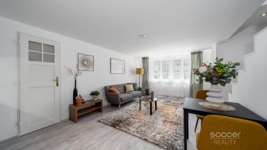 Pronájem bytu 1+kk + terasa (celkem 81,53 m2), Praha 7 - Holešovice, ulice U Uranie
