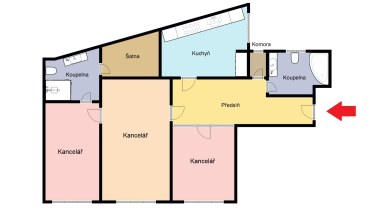 Pronájem kanceláří (97 m²) na Václavském náměstí – absolutní klid v centru Prahy