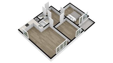 Pronájem bytu 3+kk/L/S, 65 m2, Praha 9 - Černý Most, ul. Vašátkova.